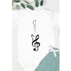 Pamuklu Çıtçıtlı Unisex Bebek Body, 9 Ay