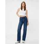 Pamuklu Crop Halter Yaka Atlet