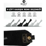 Pamuklu Erkek Babet Çorap Dikişsiz Görünmez Kaydırmaz Topuk Silikonlu 6’lı Paket - 40 - 44 - Antrasit - Beyaz - Gri