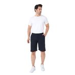 Pamuklu Örme Slim Fit Erkek Şort (Lacivert, M)
