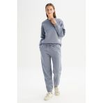 Pamuklu Regular Fit Normal Kesim Cepli Jogger Sweatpant