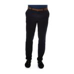 Pamuklu Slim Fit Yıkamalı Kumaş Lacivert Erkek Pantolon - Wessi