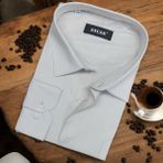 Pamuklu Uzun Kollu Beyaz Erkek Gömlek (Regular Kalıp) - 3XL
