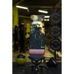 Pamuklu Yeni Nesil Fitness Spor Havlusu - Dijital Baskılı - Hızlı Kuruyan Mikrofiber | Kartal - Siyah - 35 x 90 cm
