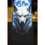 Pamuklu Yeni Nesil Fitness Spor Havlusu - Dijital Baskılı - Hızlı Kuruyan Mikrofiber | Kurt - 35 x 90 cm - Çok Renkli