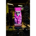 Pamuklu Yeni Nesil Fitness Spor Havlusu - Dijital Baskılı - Hızlı Kuruyan Mikrofiber | Panthera - Pembe - 35 x 90 cm