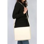 Pamusan Kanvas Panama Postacı Çantası 34x27x8 cm - %100 Pamuk