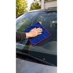 Pamuva Ultra Emici Mikrofiber Cam Kurulama Bezi | Oto Cam Kurulama Temizlik Bezi | İz Bırakmayan Kurulama Bez | 40x40 Lacivert