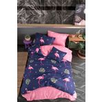 Pamuxu Home Tek Kişilik Nevresim Takımı Flamingo
