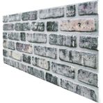 Pan Dekor 5 Adet (2.5m2)X Tuğla Desenli 3 Boyutlu Renkli Strafor Köpük Duvar Kaplama Paneli (BR-530)