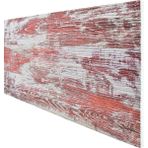 Pan Dekor 5 Adet (2,5m2) Ahşap Desenli 3 Boyutlu Renkli Strafor Köpük Duvar Kaplama Paneli (WD-708)