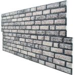 Pan Dekor 5 Adet (2,5m2) x Minik Taş Desenli 3 Boyutlu Renkli Strafor Köpük Duvar Kaplama Paneli (MN-608)