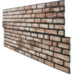 Pan Dekor 5 Adet (2,5m2) x Minik Taş Desenli 3 Boyutlu Renkli Strafor Köpük Duvar Kaplama Paneli (MN-611)