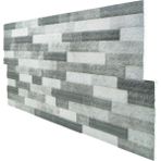 Pan Dekor 5 Adet (2,5m2) x Patlatma Taş Desenli 3 Boyutlu Renkli Strafor Köpük Duvar Kaplama Paneli (PT-204)