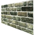 Pan Dekor 5 Adet (2,5m2) x Tuğla Desenli 3 Boyutlu Renkli Strafor Köpük Duvar Kaplama Paneli (BR-507)