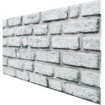 Pan Dekor 5 Adet (2,5m2) x Tuğla Desenli 3 Boyutlu Renkli Strafor Köpük Duvar Kaplama Paneli (BR-531)