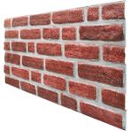 Pan Dekor 5 Adet (2,5m2) x Tuğla Desenli 3 Boyutlu Renkli Strafor Köpük Duvar Kaplama Paneli (BR-537)
