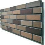 Pan Dekor 5 Adet (3m2) x Tuğla Strafor Dış Cephe Duvar Paneli (DCT-509) - 120 x 50 - Kahverengi - Tekli