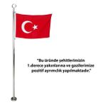 Panapole Şehit Bayrak Direği Ayyıldız Dahil (115 cm Boy)