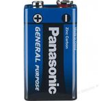 Panasonic 9 Volt Çinko Karbon Pil
