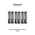 Panasonic Aaa İnce Kalem Pil 6 Adet Kumanda Lamba Pili