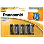 Panasonic Alkalin Power AAA İnce 10'lu Kalem Pil
