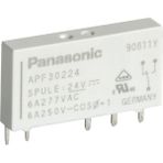 Panasonic APF30224 ,24VDC 1A1K/6A 5-Pin Slim Röle