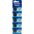 Panasonic CR2032 3V Lityum Blister Düğme Pil 5 x 4'lü