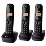 Panasonic KX-TG1613 DECT Kablosuz Ev Ofis 3 Ahizeli Telsiz Telefon