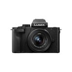 Panasonic Lumix DC-G100DKEGK Micro Four Thirds aynasız kamera, Lumix G Vario 12-32 mm F3.5-5.6 objektif, 20,3 MP, 4K 30p ve FHD 60 video, vlogging kamerası, serbest açılı monitör, USB-C şarj, siyah