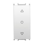 Panasonic Modüler Opak Beyaz Tek Düğmeli Jaluzi Kumanda Anahtarı 1m Kapak - WVTR10234WH-TR