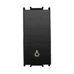 Panasonic Modüler Siyah Light Yaylı Anahtar 1m Kapak - WVTR10164BL-TR