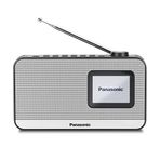 Panasonic RF-D15EG-K taşınabilir DAB+/FM dijital radyo, Bluetooth, 2,4 inç TFT LCD ekran, 3 W 5 cm hoparlör, uyku, alarm ve saat fonksiyonu, siyah.