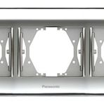 Panasonic Thea Blu Chrome Beyaz 3'lü Çerçeve