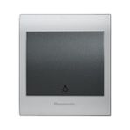 Panasonic Thea Blu Light Anahtar Çerçeve Chrome Matt + Beyaz Kapak Füme