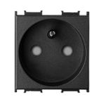 Panasonic Viko Panasonic Modüler Siyah Ups Priz Çk Alt+Kapak 2m - WVTT22131BL-TR