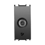 Panasonic Viko Panasonic Thea Modüler Füme Uydu Prizi F Konnektörlü Sonlu Alt+Kapak 1m - WVTT14584DG-TR