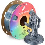 Panchroma Silk Pla Filament Krom - Gümüş Gri