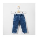 Panço 1721185100 Lacivert Erkek Bebek Kot Pantolon
