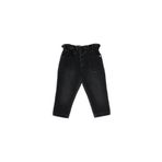 Panço 2221GB04008 Siyah Beli Lastikli Cepli Denim Erkek Çocuk Pantolon