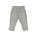 PANÇO 2221GB04018 Beli Lastikli Denim Görünümlü Örme Pantolon Lacivertli Lastikli Desenli Kız Çocuk Pantolon