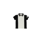 Panço 2311BB05008 Bisiklet Yakalı Siyah Erkek Bebek T-shirt