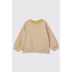 Panço Erkek Bebek Çizgili Hardal Sweatshirt