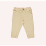 Panço Erkek Bebek Düğmeli Pantolon - 6 - 12 Ay - Bej - --