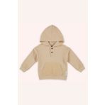 Panço Erkek Bebek Kapüşonlu Bej Sweatshirt