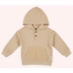 Panço Erkek Bebek Kapüşonlu Sweatshirt - 0 - 6 Ay - Bej