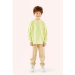 Panço Erkek Çocuk Yeşil Sweatshirt