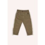 Panço Kız Bebek Beli Lastikli Kot Camel Pantolon