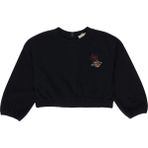 Panço Kız Bebek Crop Sweatshirt - Lacivert - 0 - 6 Ay