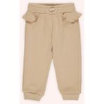 Panço Kız Bebek Eşofman Alt - 6 - 12 Ay - Bej